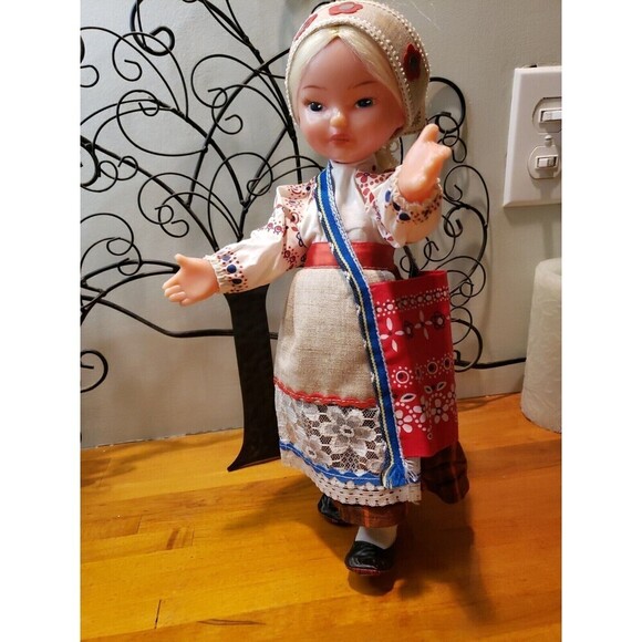 1970s USSR Soviet Russia Lenigrushka Factory Plastic Doll...